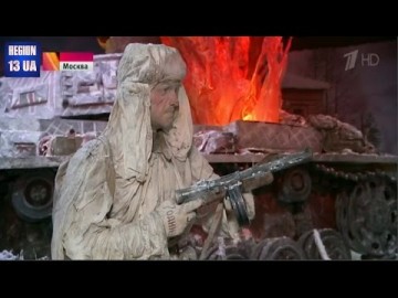 Портал в другую эпоху: В павильоне Москвы воссоздали атмосферу зимы 1941 года