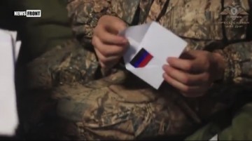 Новогоднее поздравление от военнослужащих ВС ДНР с передовой