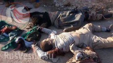 ВКС РФ и Армия Сирии отбрасывает ИГИЛ на 10 км от авиабазы Т-4 под Пальмирой (18+)