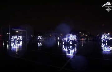 Новогоднее танго тракторов на белорусском заводе