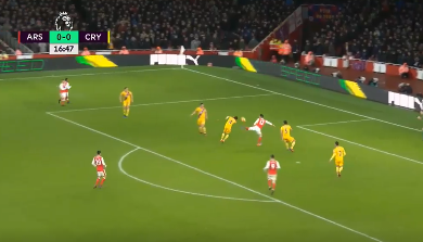 Футболист "Арсенала" забил "невероятный" гол