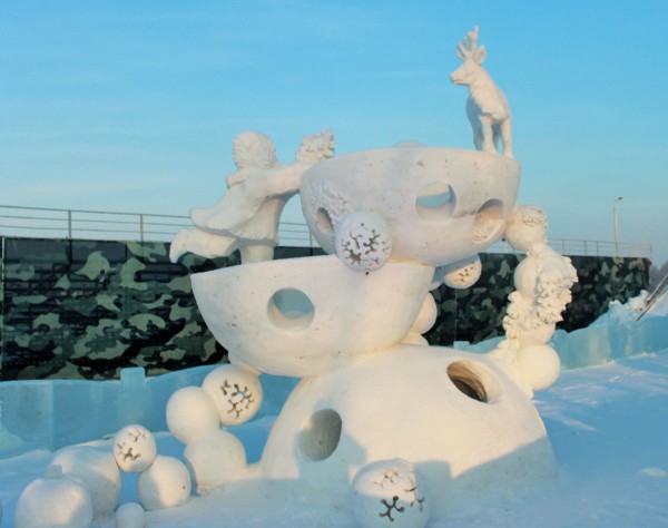 В мире прекрасного или Волшебная сила красноярского снега и льда В мире прекрасного или Волшебная сила красноярского снега и льда