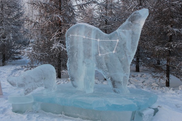 В мире прекрасного или Волшебная сила красноярского снега и льда В мире прекрасного или Волшебная сила красноярского снега и льда