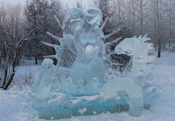 В мире прекрасного или Волшебная сила красноярского снега и льда В мире прекрасного или Волшебная сила красноярского снега и льда