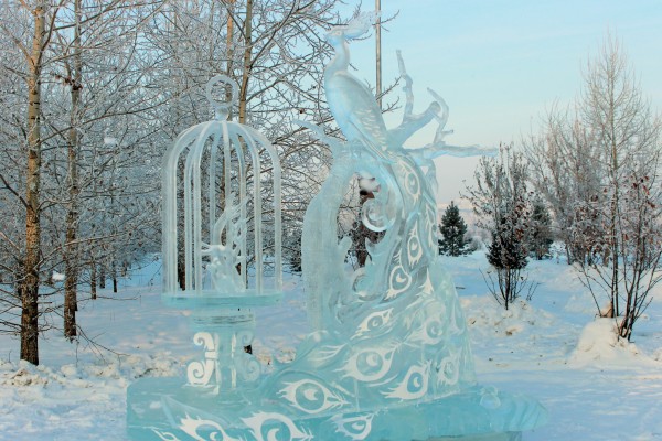 В мире прекрасного или Волшебная сила красноярского снега и льда В мире прекрасного или Волшебная сила красноярского снега и льда