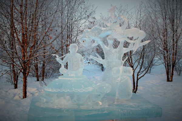 В мире прекрасного или Волшебная сила красноярского снега и льда В мире прекрасного или Волшебная сила красноярского снега и льда
