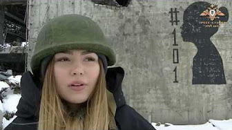 Марьяна Наумова провела соревнования среди военнослужащих подразделения "Спарта" и побывала в Донецком Аэропорту