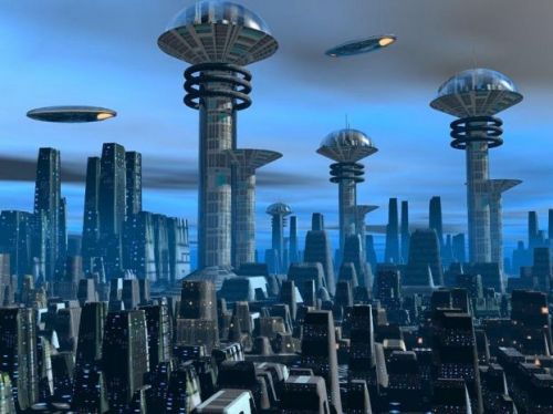 Дети придумывают город будущего