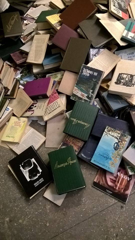 Работники вуза в Киеве сожгли в печи русскую классику 