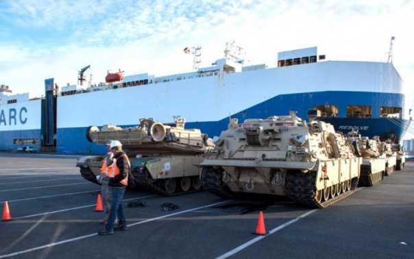 Танки США идут на Калининград