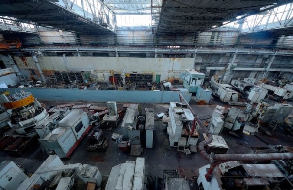 Украинские заводы уходят на запад в виде металлолома
