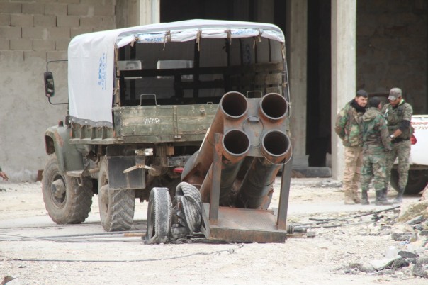 Российские саперы предотвратили мощный взрыв на складе в Алеппо