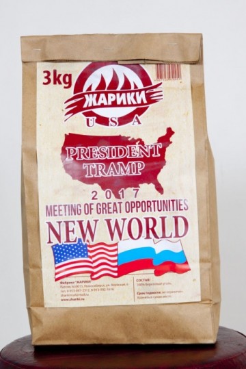 В Новосибирске выпустили уголь для шашлыков в честь встречи Путина с Трампом