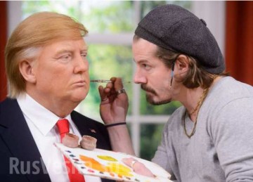 Трамп «выгнал» Обаму из музея мадам Тюссо