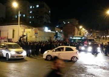 Ультрарелигиозные устроили беспорядки в Иерусалиме