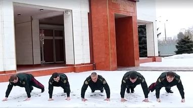 #22PushupChallenge накануне январских боёв в Донбассе #22PushupChallenge накануне январских боёв в Донбассе