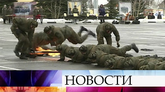 Росгвардия продемонстрировала новейшие образцы вооружения, техники и экипировки