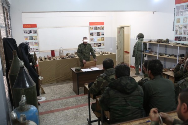 В Сирии приступил к работе учебный центр для саперов В Сирии приступил к работе учебный центр для саперов