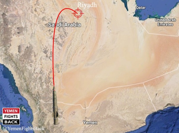 Йемен нанес ракетный удар по военной базе саудитов в районе столицы КСА Йемен нанес ракетный удар по военной базе саудитов в районе столицы КСА