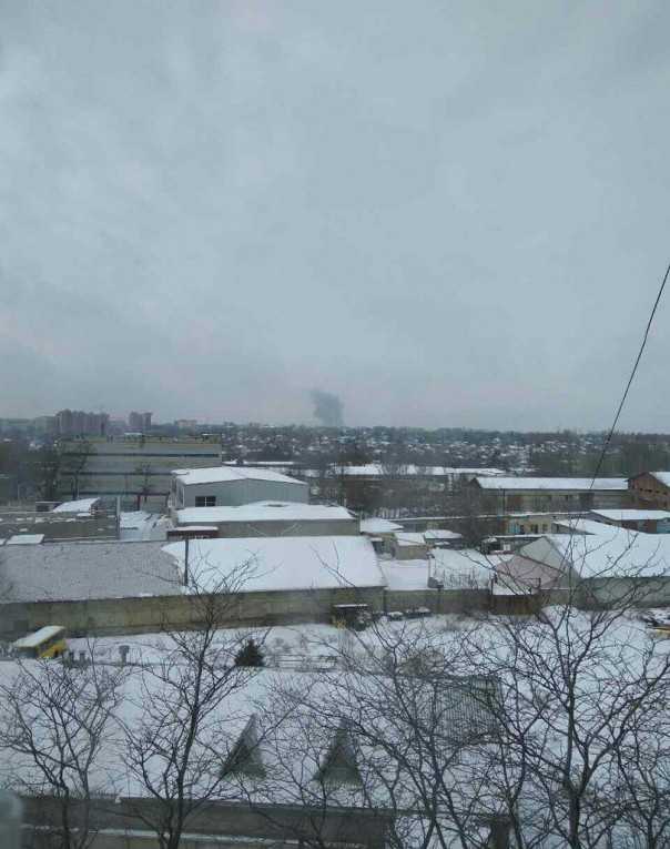 В Донецке прогремел мощный взрыв В Донецке прогремел мощный взрыв