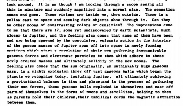ЦРУ с помощью экстрасенса пыталось узнать, что происходит на Юпитере