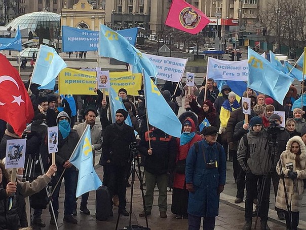 Марш вялых «деоккупантов» Крыма Марш вялых «деоккупантов» Крыма