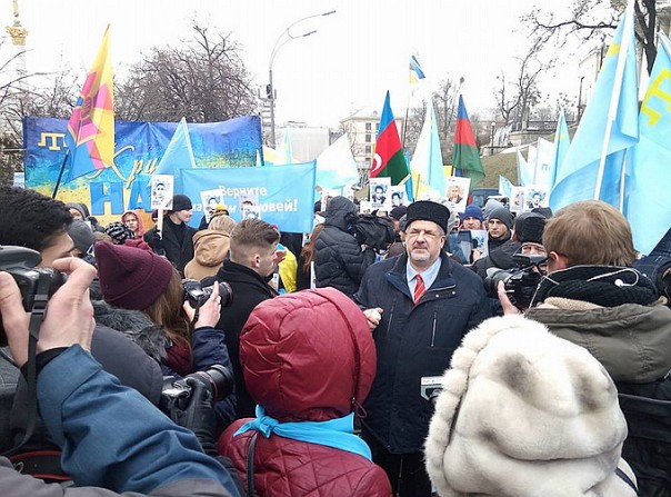 Марш вялых «деоккупантов» Крыма Марш вялых «деоккупантов» Крыма