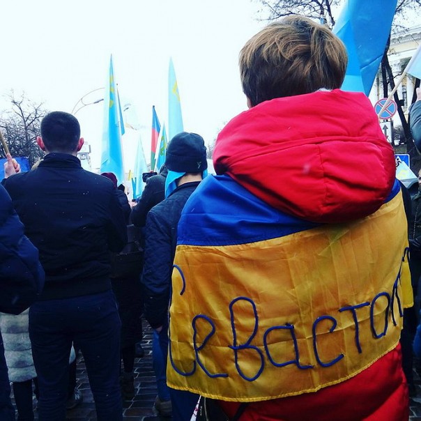 Марш вялых «деоккупантов» Крыма Марш вялых «деоккупантов» Крыма