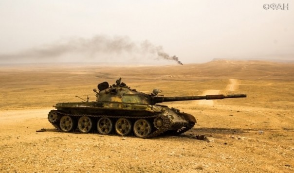 Спецназ Асада занимает нефтяные поля на северо-западе от Пальмиры