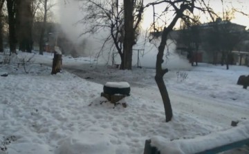 Донецк. В квартире во время обстрела