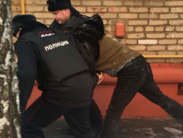 Погоня!  Марк Гальперин -страшный борцун с режимом