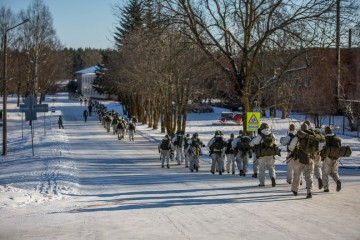 Скауты на марше