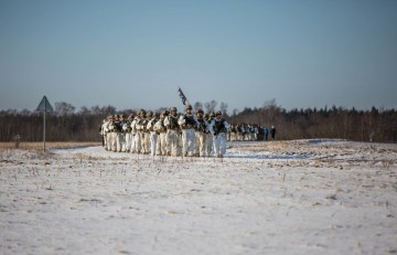 Скауты на марше