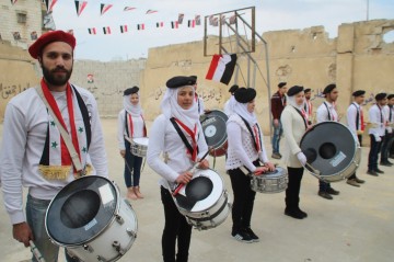 В восточном Алеппо состоялось торжественное открытие школы