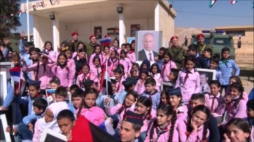 В Дамаске военную полицию поздравили с 23 февраля