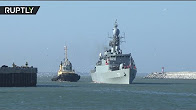Боевые корабли Ирана вошли в порт Махачкалы в рамках неофициального визита