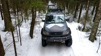 Испытание УАЗ «Патриот» на сложнейшей трассе