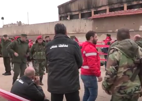 Вооруженная сирийская оппозиция покидает Хомс - прямая трансляция