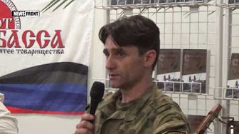 Легендарный сербский снайпер "Деки" презентовал свою книгу в Донецке