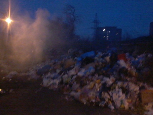 С уборкой мусора во Львове я поспешил С уборкой мусора во Львове я поспешил