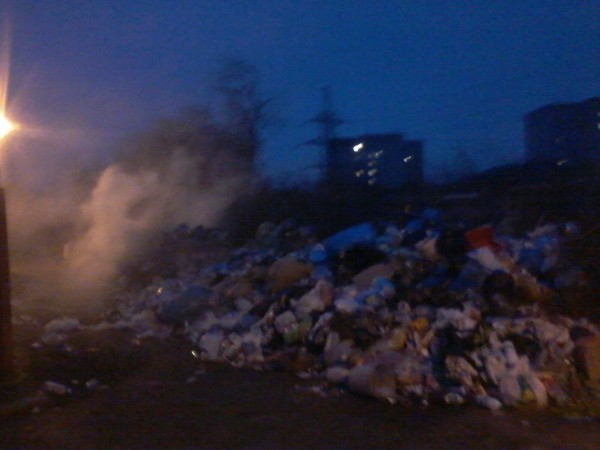 С уборкой мусора во Львове я поспешил С уборкой мусора во Львове я поспешил