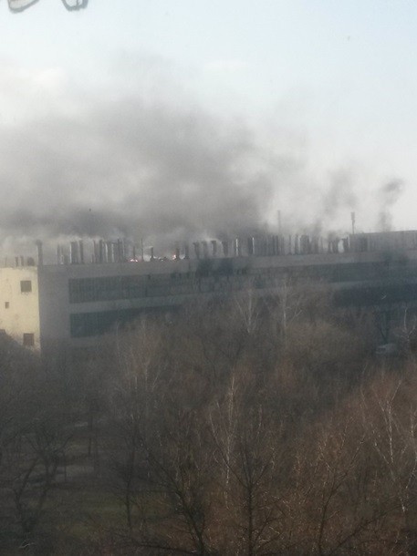 В Харькове пожар на велосипедном заводе