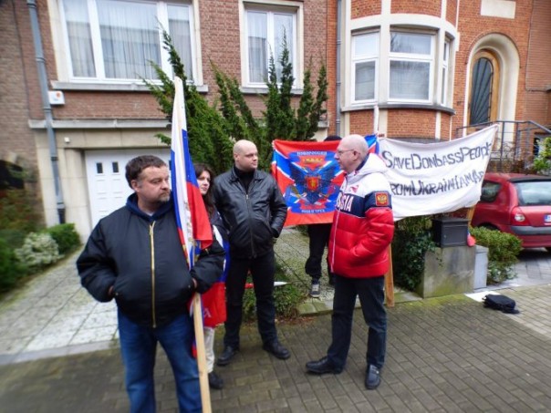 Итальянцы на митинге требовали отдать Порошенко под трибунал