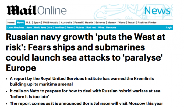 Новый флот Путина ставит под угрозу существование Запада Новый флот Путина ставит под угрозу существование Запада