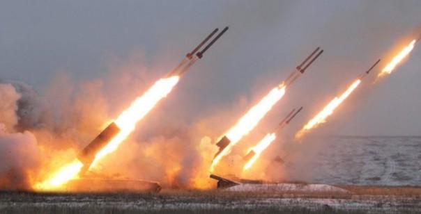 Укрофашисты по ошибке обстреляли из «Града» завод в Краматорске