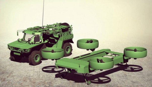 Всем боятсо: Скаклы представили проект летающего бронеавтомобиля-трансформера Всем боятсо: Скаклы представили проект летающего бронеавтомобиля-трансформера