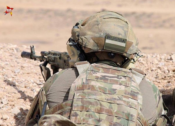 Русский спецназ в сирийской пустыне