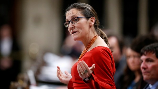 Washington Post: глава МИД Канады обвинила Москву в клевете на «деда-нациста»