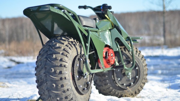 В России испытали сверхлегкий мотовездеход В России испытали сверхлегкий мотовездеход