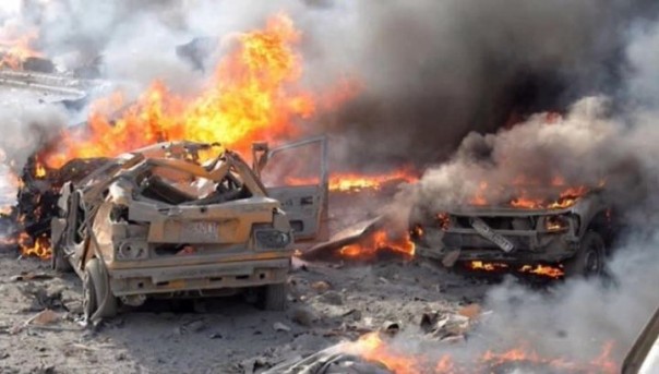 Серия мощных терактов в Дамаске: взрывы прогремели в здании суда и ресторане